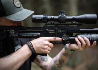 Wiatrówka pcp FX Impact M4 Sniper - Black .22 5.5mm