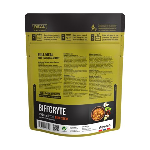 Żywność liofilizowana Real Turmat Field Meal Gulasz wołowy 520 g Real Turmat