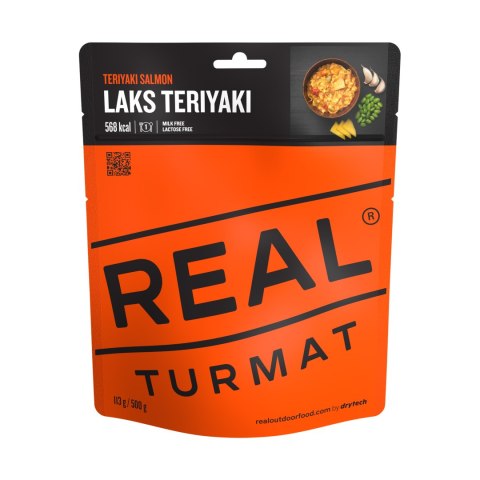 Żywność liofilizowana Real Turmat Łosoś Teriyaki 500 g Real Turmat