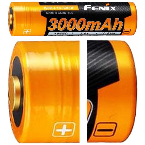 Akumulator Fenix ARB-L18P (18650 3000 mAh 3,6 V) Fenix