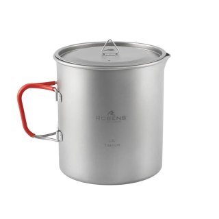 Garnek tytanowy Robens Forge Duo Pot Ultralight 1,3 L - silver Robens