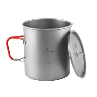 Garnek tytanowy Robens Forge Duo Pot Ultralight 1,3 L - silver Robens