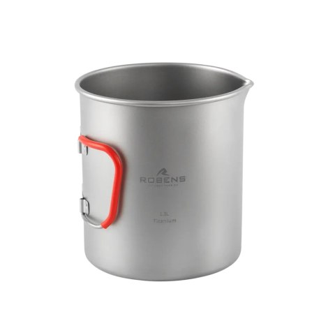 Garnek tytanowy Robens Forge Duo Pot Ultralight 1,3 L - silver Robens