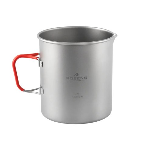 Garnek tytanowy Robens Forge Duo Pot Ultralight 1,3 L - silver Robens