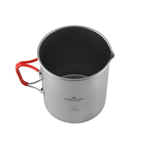 Garnek tytanowy Robens Forge Duo Pot Ultralight 1,3 L - silver Robens