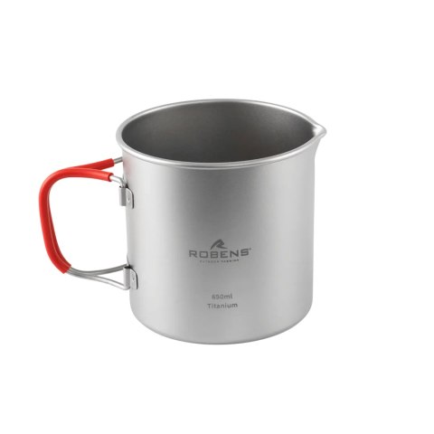 Garnek tytanowy Robens Forge Solo Pot Ultralight 650 ml - silver Robens