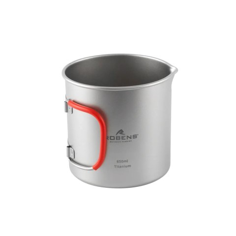 Garnek tytanowy Robens Forge Solo Pot Ultralight 650 ml - silver Robens