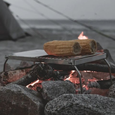 Grill turystyczny Easy Camp Campfire Grill Trivet - silver Easy Camp