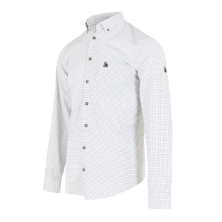 Koszula Tagart Stanford, biało/brązowa Tagart