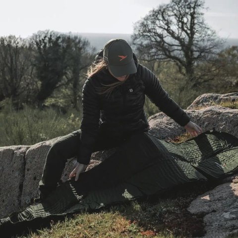 Mata samopomppująca Easy Camp Kestrel Mat Single 2,5 cm - green Easy Camp