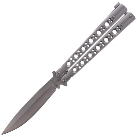 Nóż motylek Martinez Albainox Balisong Steel, Satin Finish (02109) Martinez Albainox