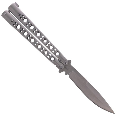 Nóż motylek Martinez Albainox Balisong Steel, Satin Finish (02109) Martinez Albainox