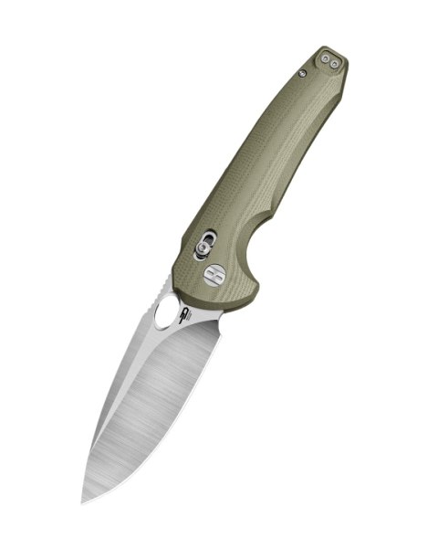 Nóż składany Bestech Noctar OD Green G10, Satin 14C28N by Kombou (BG66B) Bestech Knives