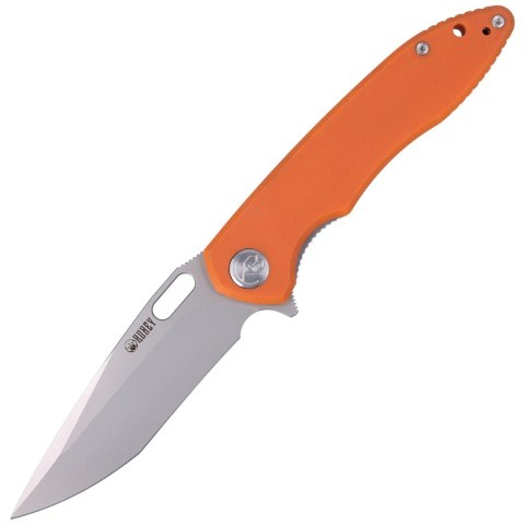 Nóż składany Kubey Darknesss Orange G10, Bead Blasted D2 (KU065) Kubey Knife