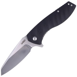 Nóż składany Kubey Hellfire Black G10, Satin D2 (KB075) Kubey Knife