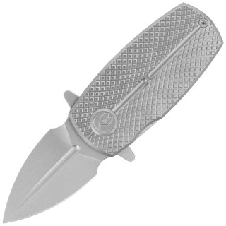 Noż składany Kubey KB Knives Fang Sandblasting Titanium, Bead Blasting M390 by Capricorn Knives (KB451A) Kubey Knife
