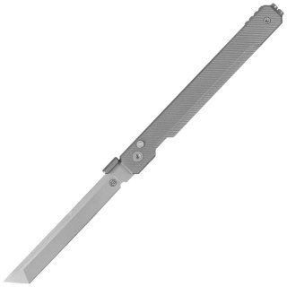 Nóż składany Kubey KB Prism T/E Gray Titanium, Beadblasted M390 by Yuze Zhong (KB243D) Kubey Knife