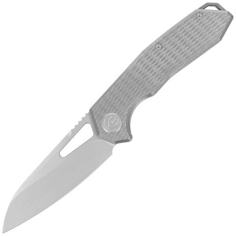 Nóż składany Kubey KB Vagrant Grey Titanium, Sandblasted M390 by Maksim Tkachuk (KB284J) Kubey Knife