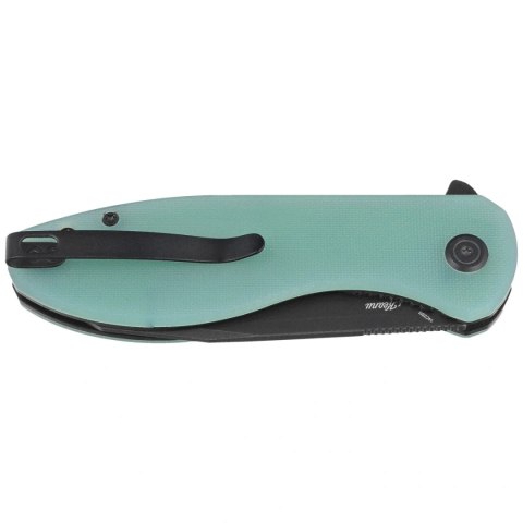 Nóż składany Kubey Master Chief Jade G10, Blackwashed 14C28N by Keanu Alfaro (KU358Q) Kubey Knife