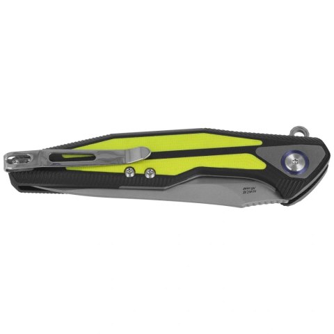 Nóż składany Rike Knife Tulay Black / Fluorescent Green Inlay, Matted 154CM (RK-TULAY-BFG) RikeKnife Co. Ltd.
