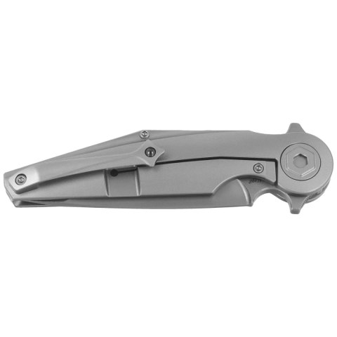 Nóż składany Rike Knife Viper 3 Gray Titanium, Beadblasted M398 by Richard Wu (RK-Viper 3-P) RikeKnife Co. Ltd.