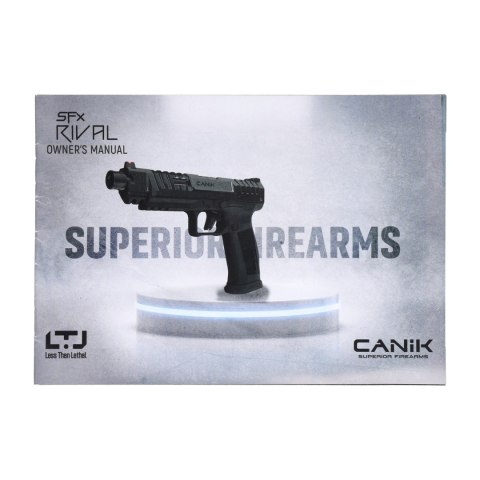 Pistolet na kule gumowe Canik SFX Competition kal. 50 CO2 szary Canik