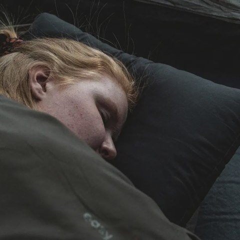 Poduszka turystyczna Easy Camp Raven Pillow - blue Easy Camp