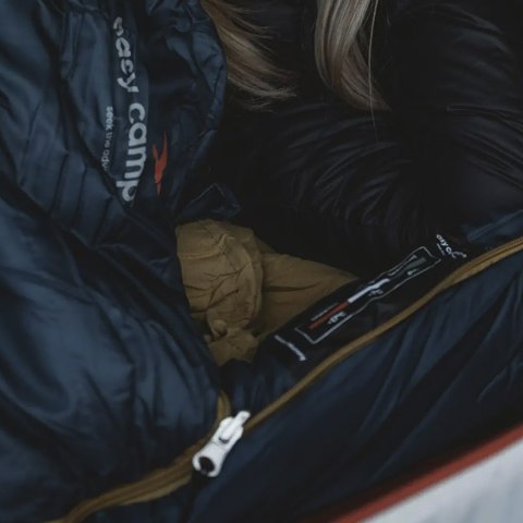 Śpiwór syntetyczny Easy Camp Falcon II Mummy -1°C - blue Easy Camp