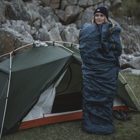 Śpiwór syntetyczny Easy Camp Falcon II Mummy -1°C - blue Easy Camp