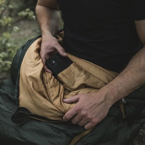 Śpiwór syntetyczny Easy Camp Falcon III Mummy -4°C - green Easy Camp