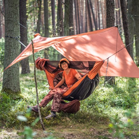 Tarp hamakowy Lesovik HEKSA terra rosa Lesovik