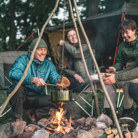 Trójnóg turystyczny Robens Bushcraft DIY Tripod - silver Robens