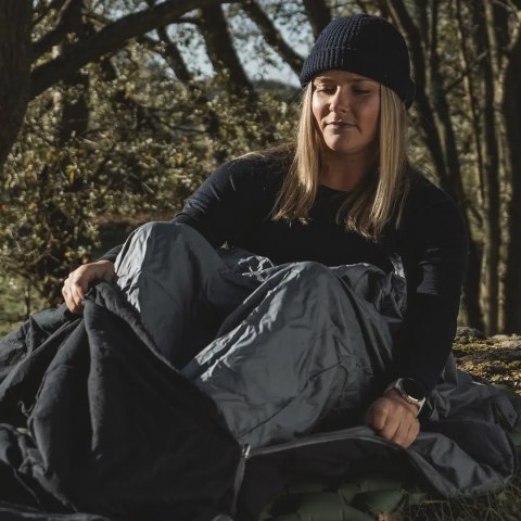 Wkładka do śpiwora Easy Camp Travel Sheet Ultralight - black/grey Easy Camp