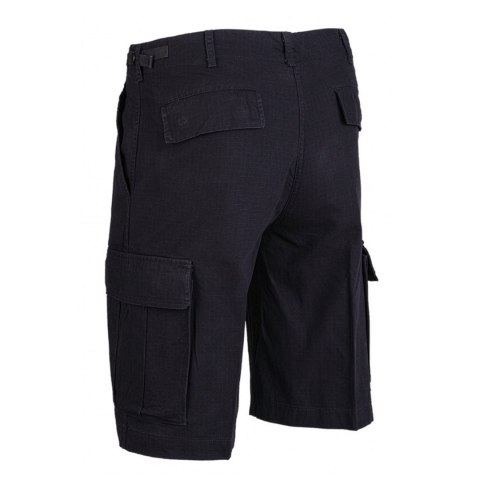 Bermudy męskie Mil-Tec Ripstop czarne Mil-Tec