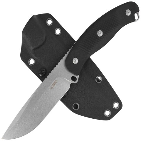 Nóż Kubey Bearcat Black G10, Beadblasted 14C28N by Maksim Epifantsev (KU426A) Kubey Knife
