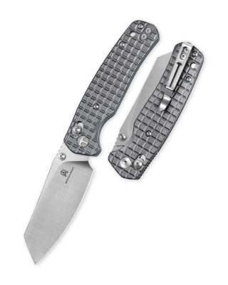 Nóż składany Bestechman Cicada's Wing Grey Frag Stainless Steel, Satin 10Cr15MoV (BMK06-S-1) Bestechman by Bestech Knives