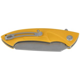 Nóż składany Kubey Anteater Yellow G10, Dark Oxide Beadblasted 14C28N (KU212K) Kubey Knife