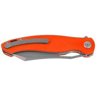 Nóż składany Kubey Drake Orange G10, Beadblasted AUS-10 by Maksim Tkachuk (KU239G) Kubey Knife