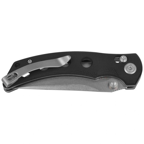Nóż składany Kubey Hound Black G10, Stonewashed 14C28N by Maksim Tkachuk (KU172A) Kubey Knife