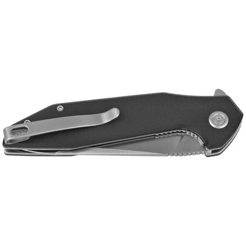 Nóż składany Kubey Nova KU117L, Black G10, Satin 14C28N Kubey Knife