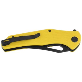 Nóż składany Kubey Phemius Yellow G10, Blackwashed 14C28N (KU149E) Kubey Knife