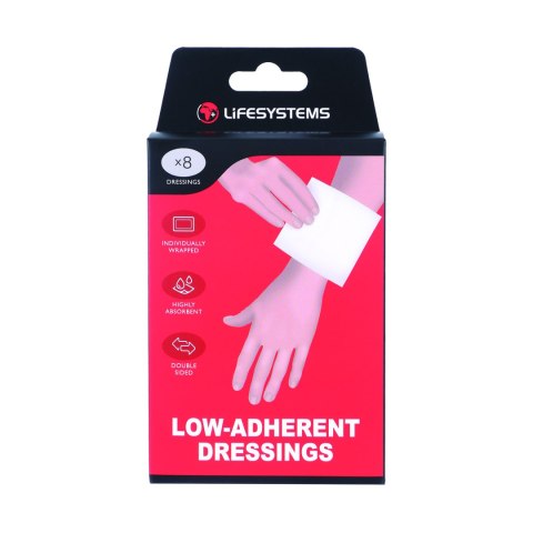Opatrunki Lifesystems Low Adherent Dressings - 8 sztuk Lifesystems