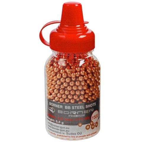 Śrut BBs Borner Premium Gold 4.5 mm, 1500 szt. (00173721) Borner