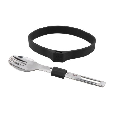 Sztućce turystyczne Esbit Silicone Band L czarne Esbit