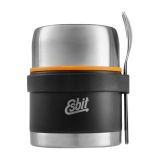 Termos Esbit Classic Food Jug z zestawem sztućców 0,5 l czarny Esbit