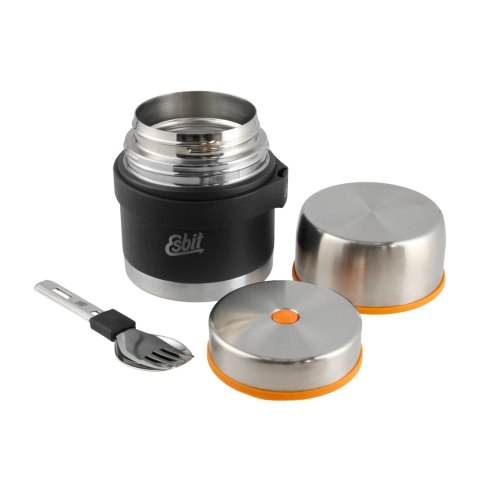 Termos Esbit Classic Food Jug z zestawem sztućców 0,5 l czarny Esbit