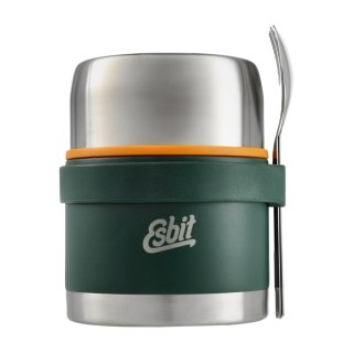 Termos Esbit Classic Food Jug z zestawem sztućców 0,5 l forest green Esbit
