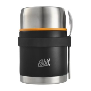 Termos Esbit Classic Food Jug z zestawem sztućców 0,75 l czarny Esbit