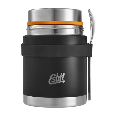 Termos Esbit Classic Food Jug z zestawem sztućców 0,75 l czarny Esbit