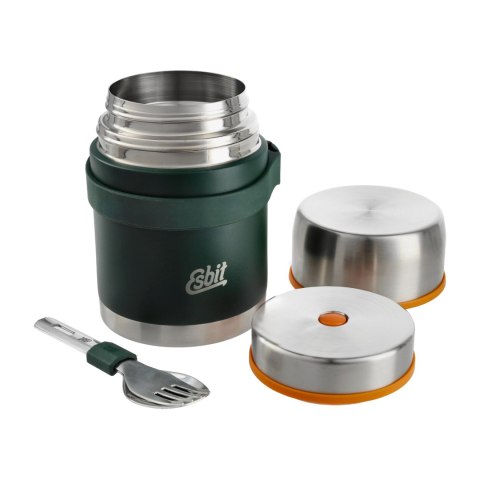 Termos Esbit Classic Food Jug z zestawem sztućców 0,75 l forest green Esbit